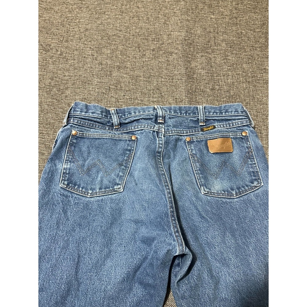 Wrangler Men's 36 X 34 Cowboy Cut Straight Leg Jeans - Picture 12 of 13